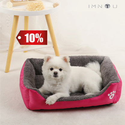 Puppy Bed - Warm Fluffy Pet Kennel