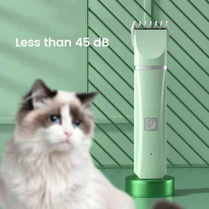4 in 1 Electric Pet Hair Trimmer Grooming Clippers