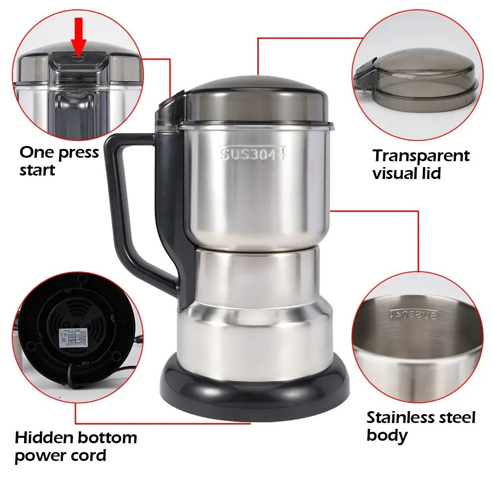 High Power Electric Coffee Grinder - Multi functional