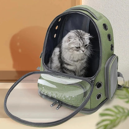 Pet Bag Breathable Zipper cat Backpack